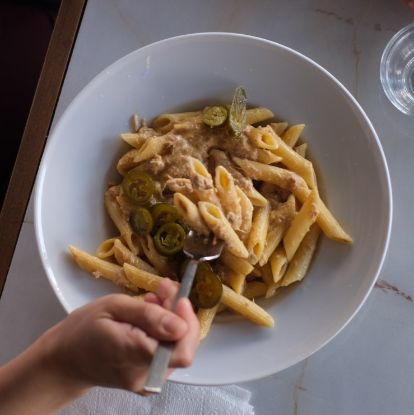 Ton Balıklı Makarna (Kremalı) resmi