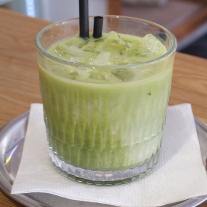 Ice Matcha Latte resmi
