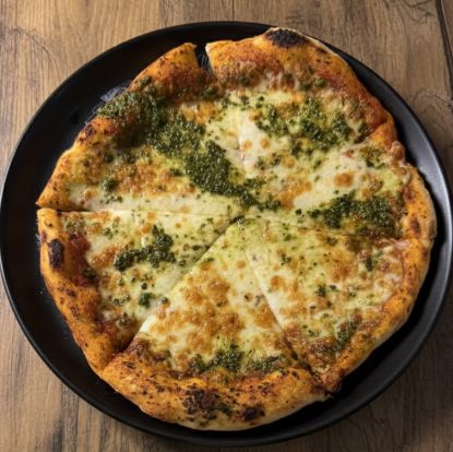 Margarita Pesto Pizza resmi