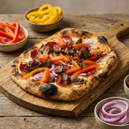 Kendi Pizzanı Oluştur (Orta Boy) resmi