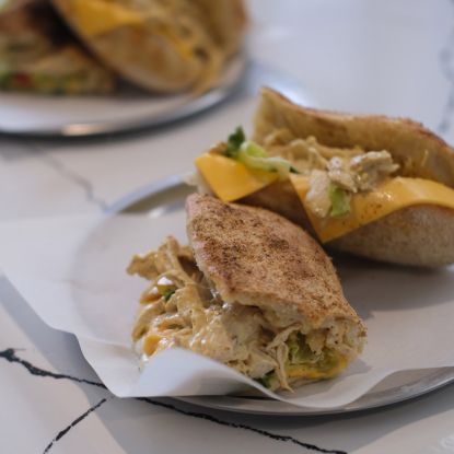 Panuozzo Sandviç (Tiftik Hindi) resmi